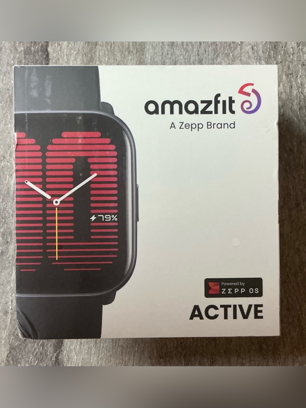 Amazfit Active Smartwatch, Midnight Black